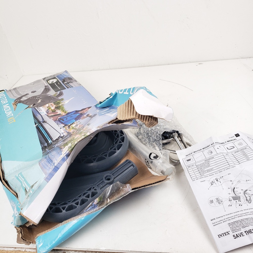 Intex Motor Mount Kit 68624E for Inflatable Boats Challenger Seahawk Excursion